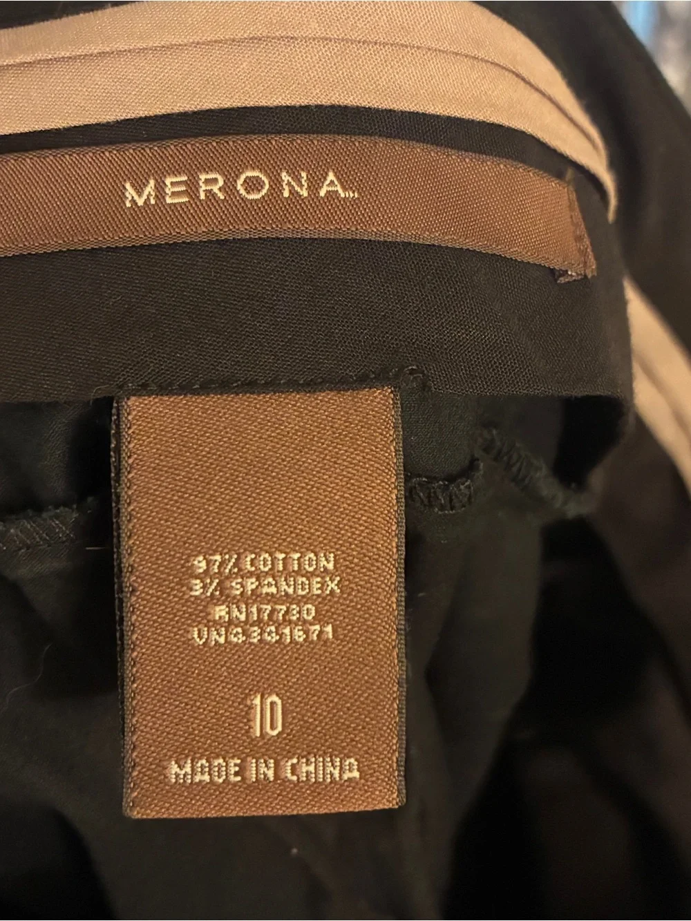Merona Black Women's Bermuda Shorts